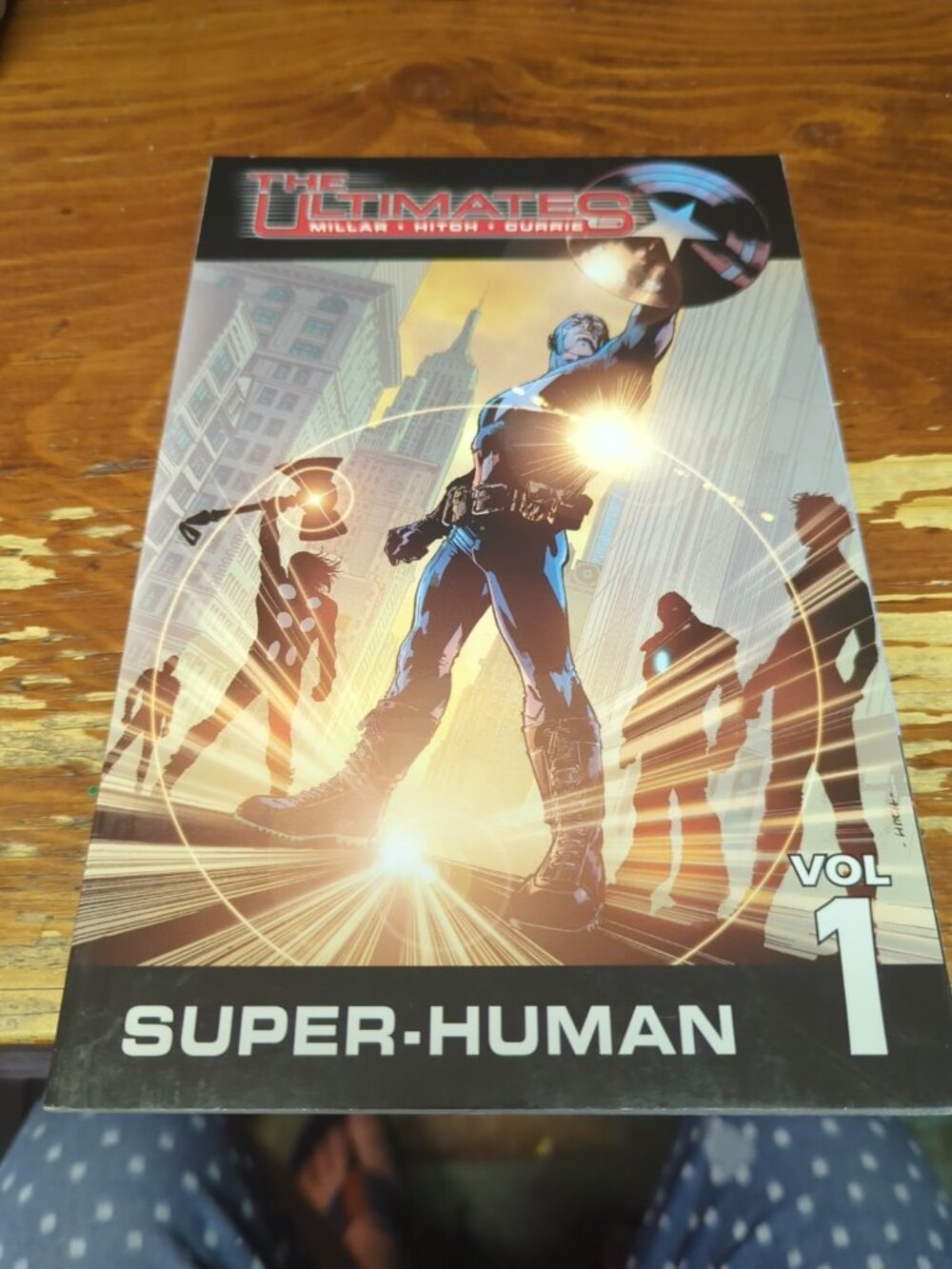 ULTIMATES (2002) Vol 1 Super-Human TP TPB $12.99srp Millar Hitch Thor HulkNEW NM